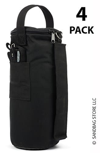 Pro Canopy Tent Sandbags Black, 4 Pk