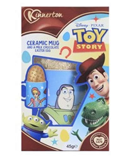 Kinnerton Toy Story Mug and Milk Chocolate Easter Egg, 45g