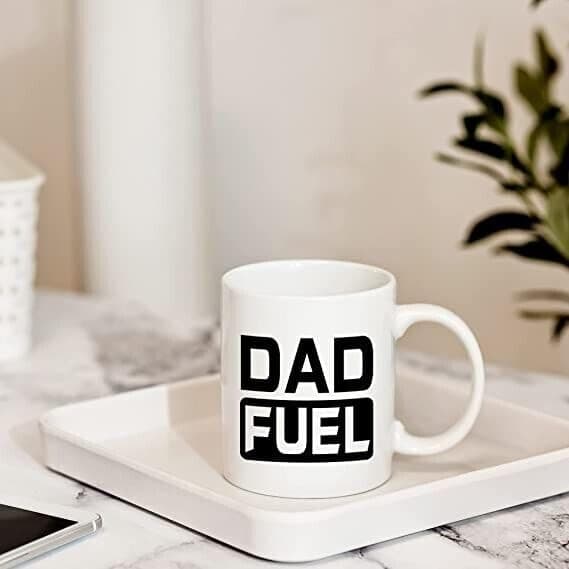Dad Fuel Mug - Coffee, Father's Day, Gifts for Dad 11oz Ceramic Mug, Funny Cup Printed Coffee and Tea Ceramic Mug- 320 ML Ceramic Coffee Mug 6924