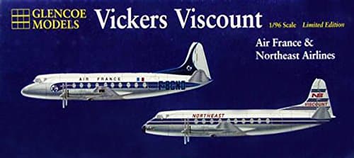 Glencoe 1/96 Vickers Viscount Air France/ Northeast Airlines Kit