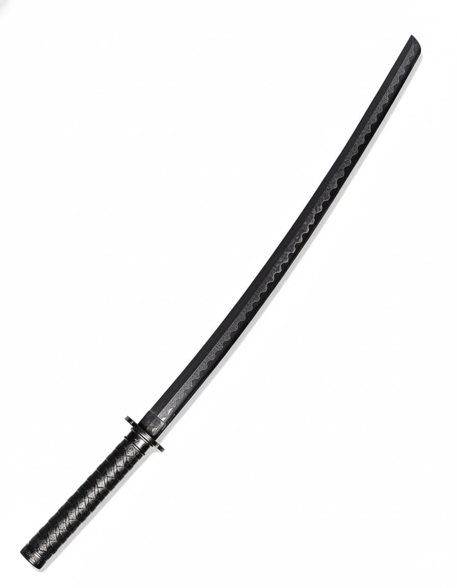 Katana Bokken Practice Sword – 39” Polypropylene Training Sword for Martial Arts, Kendo, Cosplay – Without Sheath/Cover