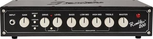 Fender Rumble 200 200-watt Bass Amp Head