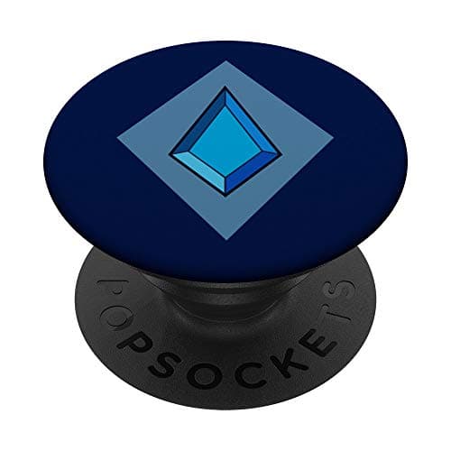 My Blue Diamond - Beautiful Universe Gem PopSockets PopGrip: Swappable Grip for Phones & Tablets
