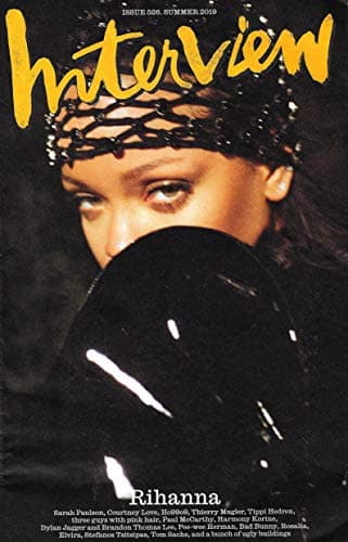 Interview Magazine (Summer, 2019) Issue 526, RIHANNA Cover Single Issue Magazine – January 1, 2019