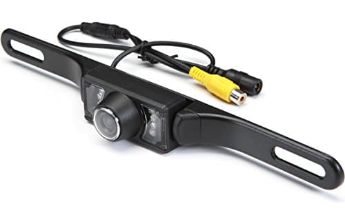 Accele RVC50 Rear View Camera with Led Lights License Plate Mount
