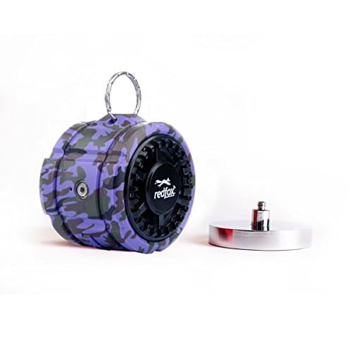 Red Fox Wireless Rover IPX7 Waterproof Bluetooth Speaker with Magnetic Mount (Purple)