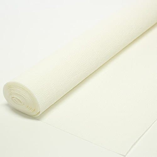 Italian Crepe Paper roll 180 gram - 600 White
