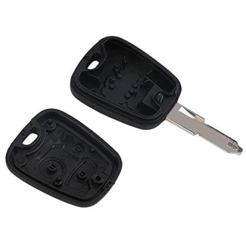 MqbY Replacement 2 Button Remote Key Fob Blade Case Shell Fits for Peugeot 206 100% Brand New and