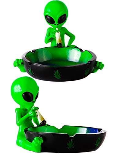 Smoking Galaxy Alien Ashtray