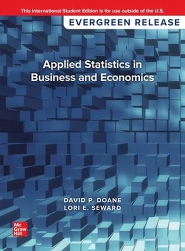 Applied Statistics in Business and Economics: 2024 Release ISE Paperback