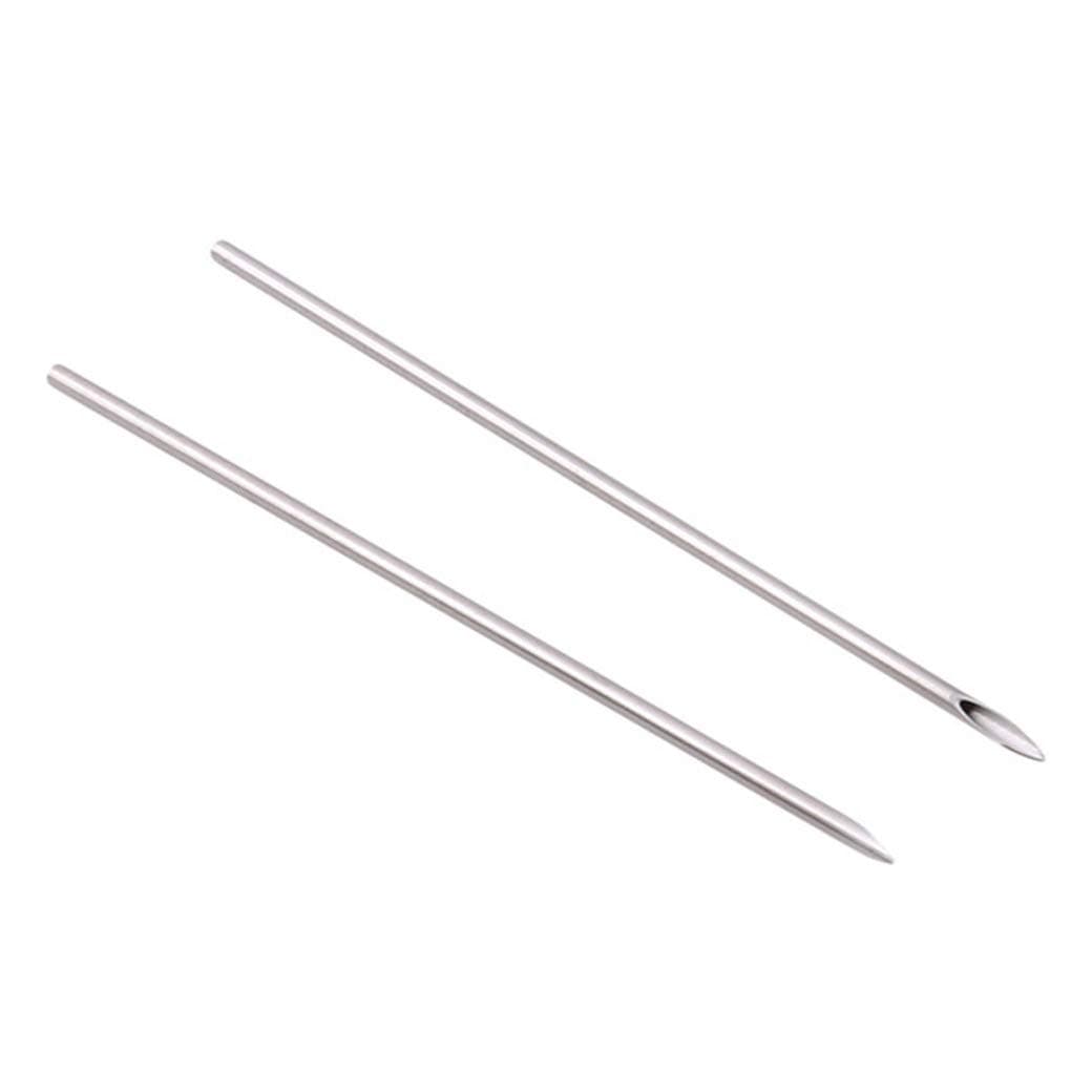 BAYY 10 pcs Tattoo Piercing Needles Medical Tattoo Needle for Navel Nose Lip Ear Piercing (16G)