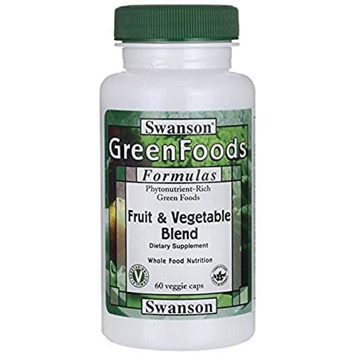 Swanson Fruit & Vegetable Blend 60 Veg Capsules