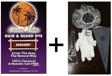 Burgundy Henna Hair Dye Kit