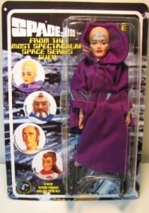 Space 1999 8 inch Mego-like fig: Female Alien
