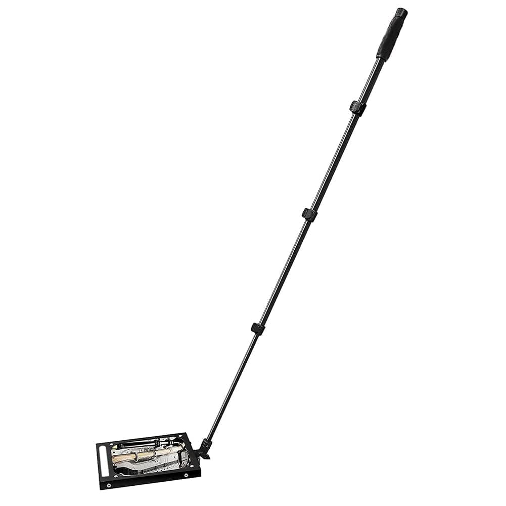 BOINN Under Vehicle Inspection Mirror with 7.87 Inch LED Light Adjustable Length Rechargeable Diameter Security Mirror US Plug