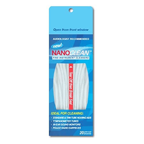NanoClean Fine Instrument Hearing Aid Cleaners (20-strand pkg)