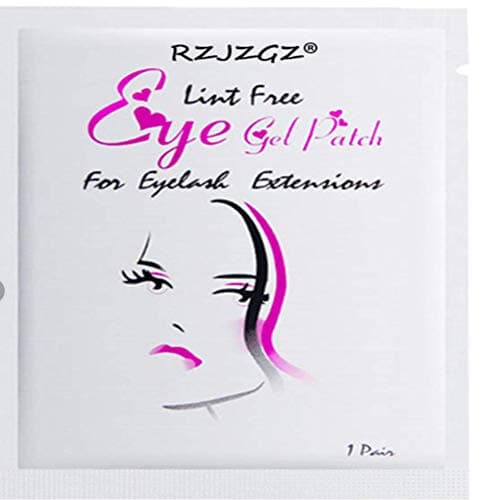 RZJZGZ Under Eye Gel Pads Eyelash Extension Pads Lint Free DIY False Eyelash Lash Extension Makeup Eye Gel Patches
