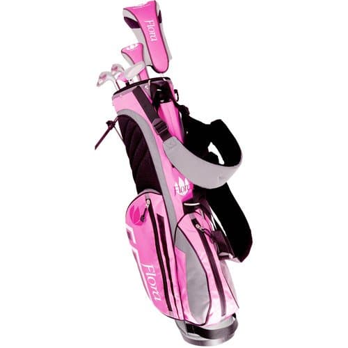 King Par Intech Flora Girls Juniors Golf Sets Large(Ages 8-12) 2Wds/2Irns...