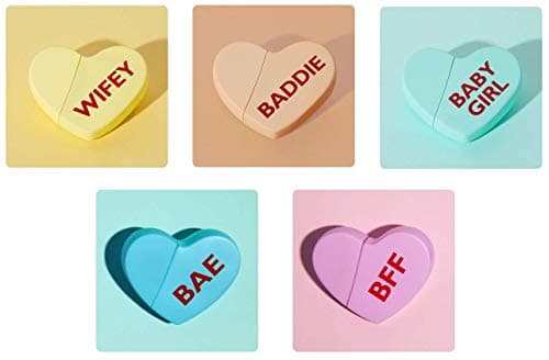 Kkw Fragrance - 5 Piece Hearts Gift Set 30ml, Baby Girl, Baddie, Bae, Bff, Wifey