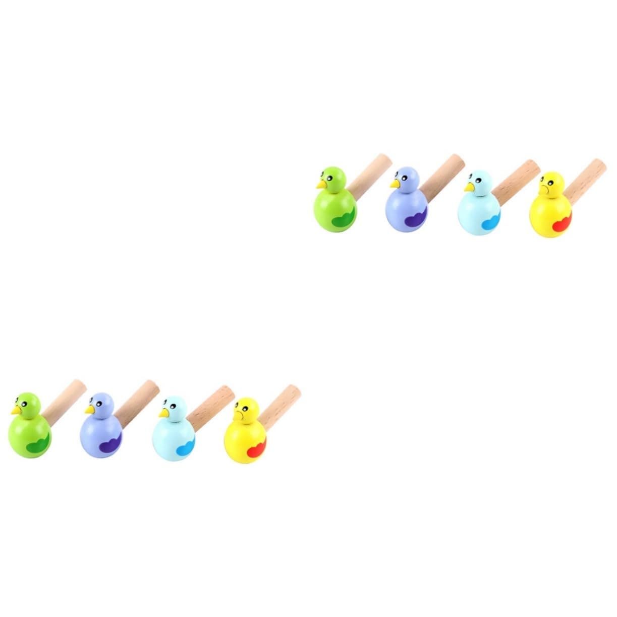 8 Pcs Bird Whistle Animal Whistle Toy Whistle Bird Training Toys Music Toys Bird Water Whistle Quaker Whistle Bird Horn Call Toy Funny Whistle Filler Wooden Child Girl