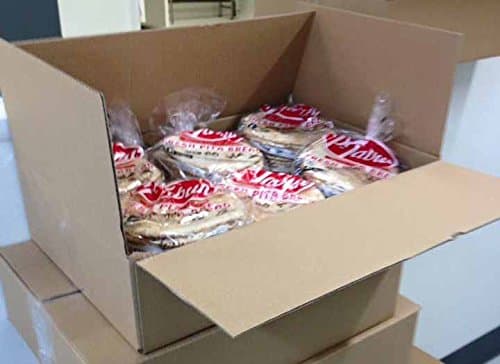 BOX 24 Bags (12oz) of P-Tabun Fresh White Pita Bread- 6 PITAS EACH BAG
