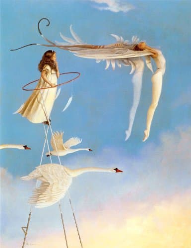 Michael ParkesSwan Spirit - Steltman Editions Art Print EXCLUSIVE SOURCE FOR SOLD OUT STELTMAN EDITION