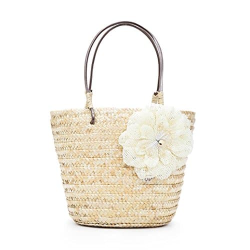 Sunshinehomely Women Girls Circle Handwoven Bali Round Retro Rattan Straw Crossbody Bag Summer Beach Purse and Handbags