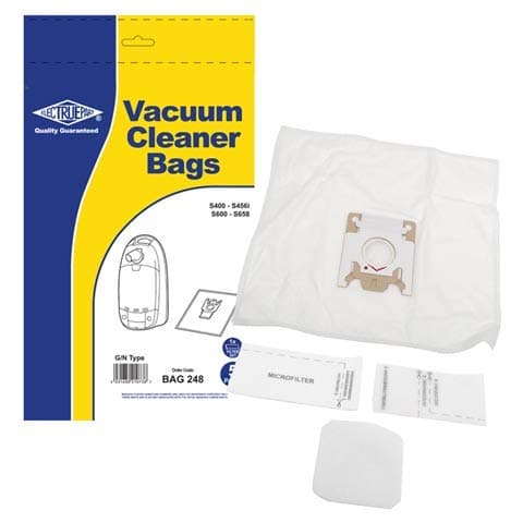 ElectruepartBAG248 Compatible Miele GN Vacuum Cleaner Cloth Paper Dust Bags Pack of 5