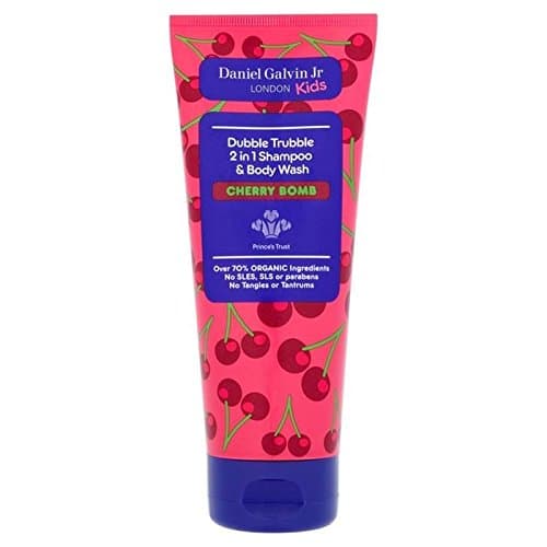 Daniel Galvin Jr Dubble Trubble 2 in 1 Cherrybomb Shampoo & Bodywash 200ml (PACK OF 4)
