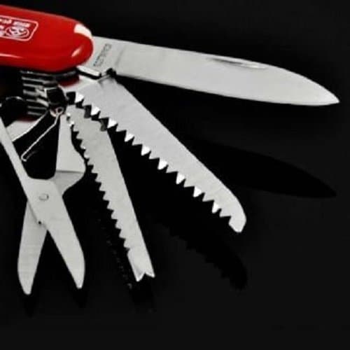 Rimei Multifunction Stainless Steel Corrosion Resistant Knife Set, Swiss Knife Set,14 In 1