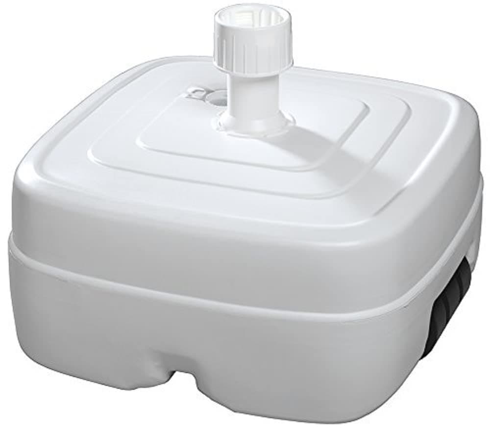 Schneider PE umbrella stand, white, ca. 45 litres