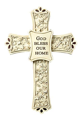 Creative Brands KS429 Tomaso Gift Boxed Cross, Home Blessing 1.00" x 4.50"