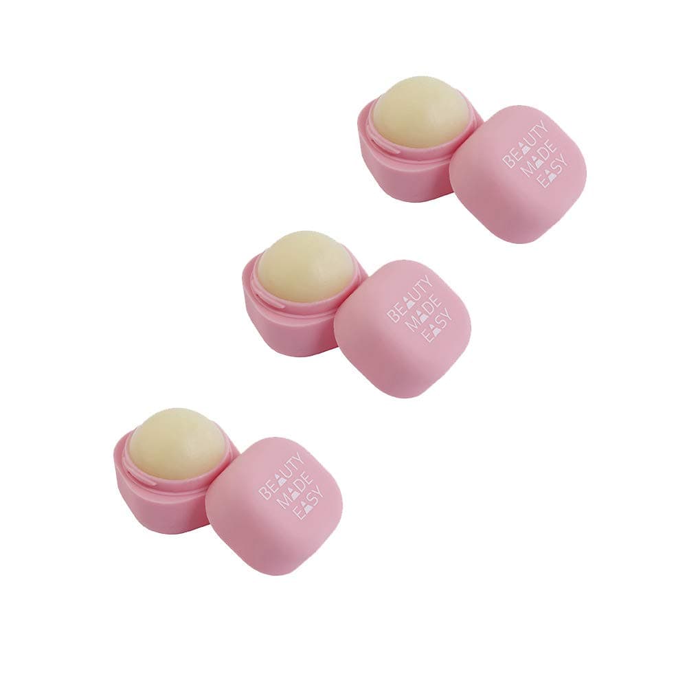 Beauty Made Easy Natural Origin Lip Balm WILDBERRY with Natural Ingredients 3 x 6.8g