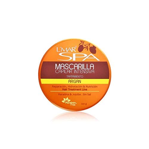 L'Mar Spa Argan Oil Mask Profesional Hair Care | Mascarilla con Aceite Argan para Cabello Cuidado Prosesional 8.1oz-240gr