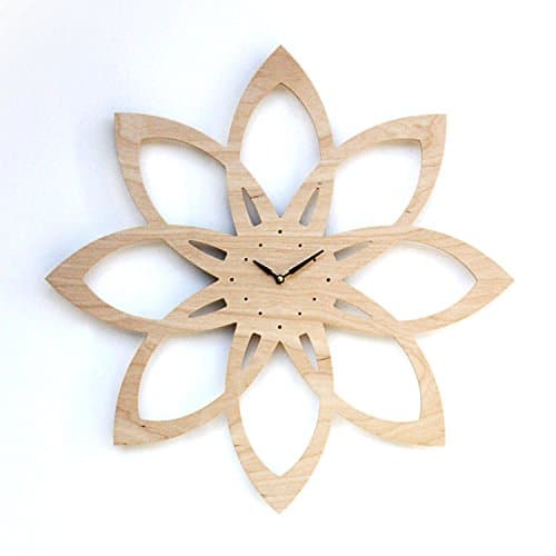 Mid-century Modern Inspired Sunburst Clock made