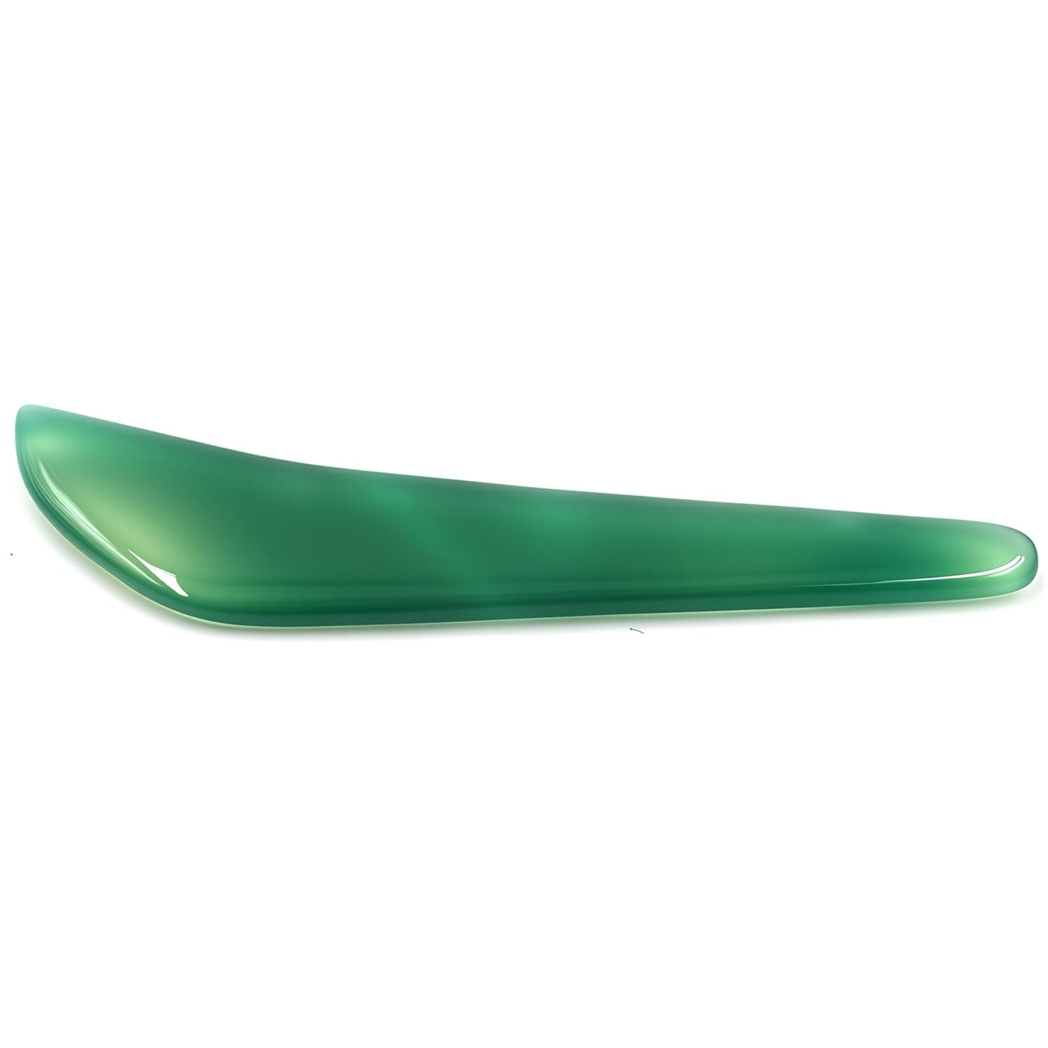 Dtacke Green 11cm/4.3" Polishing Burnisher Natural Agate Knife Gold Silver Jewellery Hand Polishing Burnisher Tool