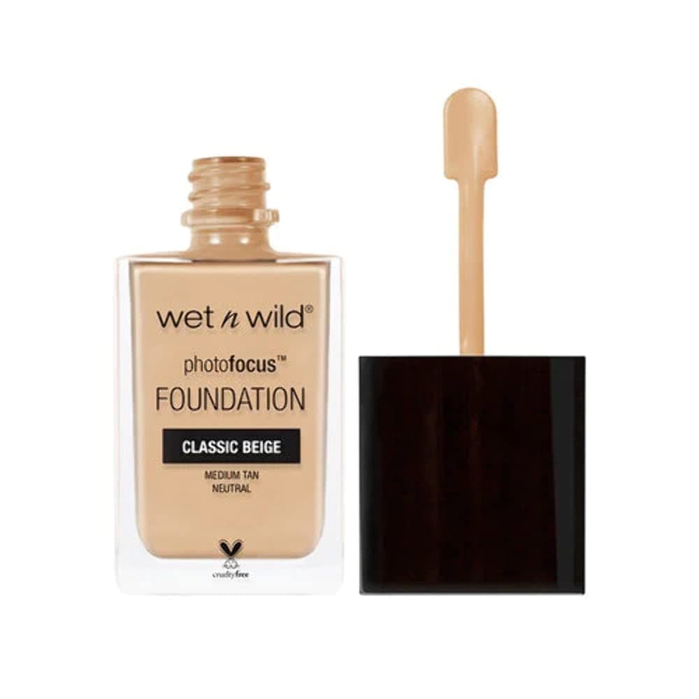 WET N WILD Photo Focus Foundation - Classic Beige (並行輸入品)