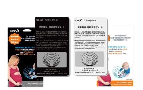 Anti-Radiation Sticker Just Put The Sheet on Smartphone or Case Absorb Rf Radiation Almost 90% in 360 Degree Radius Absorb Electromagnetic Waves in 850mhz～2.2ghz