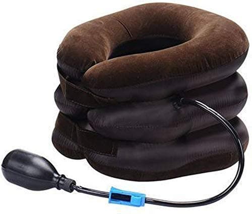 SHOPPO SHOP Health care Cervical Neck Traction Air Bag With 3 Layer Inflatable Pillow For Neck Support And Relaxation