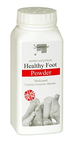 12 x Silverlene Medicated Healthy Foot Powder 75g