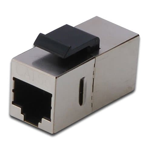 CAT. 6A SHIELDED KEYSTONE PASS THROUGH MODULE