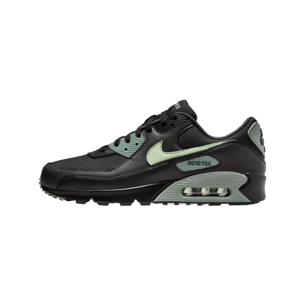 Nike Men's Air Max 90 GTX Golf Shoes, Black, anthracite, mica green, honeydew, 6 UK