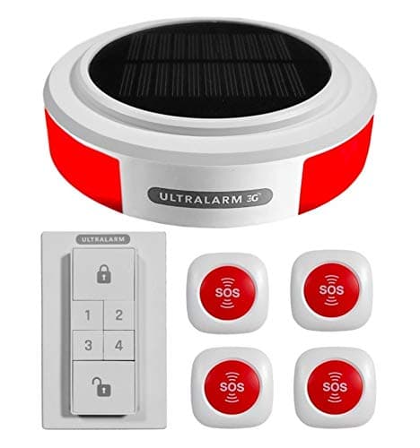 Solar Powered 3G GSM SOS Panic Alarm Ultralarm (No Sim Card)