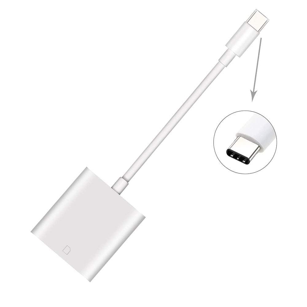 USB C to SD Card Camera Reader Adapter, Trail Game Camera Card Viewer Reader for Android Phone & Tablet (with Type-C and OTG Function)- Compatible with Late 2016 MacBook Pro and MacBook Retina