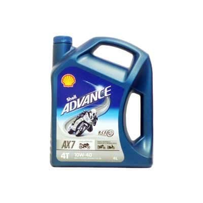 Shell Advance 4T AX7 10W-40 4L