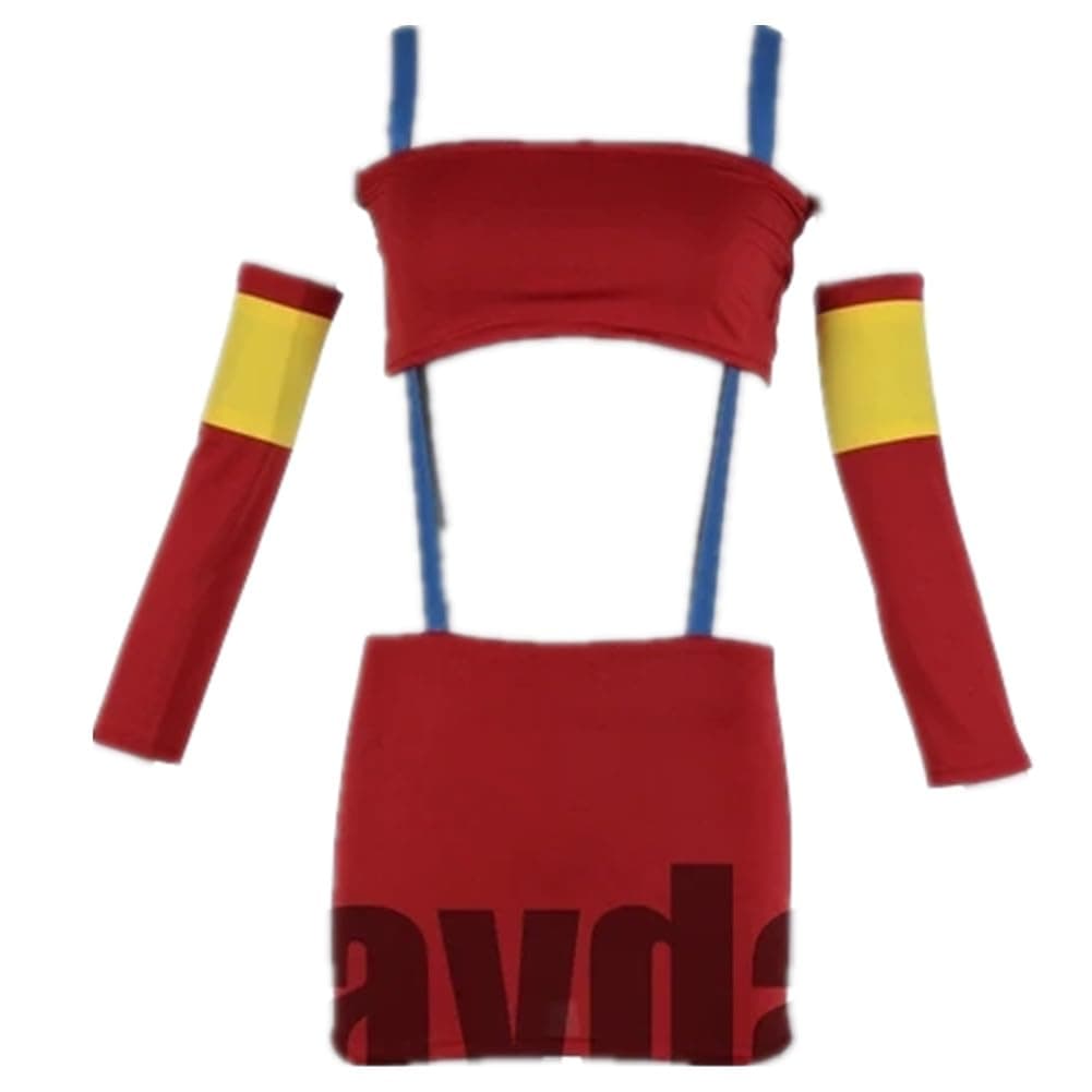 Levy McGarden Edolas Outfit Dress Anime Cosplay Costume