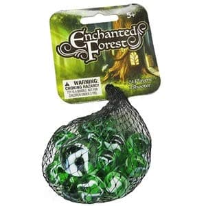Mega Fun Enchanted Forest Marbles (1 Shooter, 24 Players)