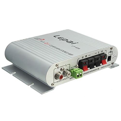 Lepai LP-838 Super Bass Hi-Fi 2.1 Stereo Amplifier For AMP PC Car Home Play