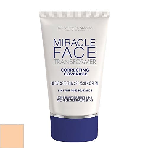 Sarah McNamara Miracle Skin Transformer Miracle Face Transformer Correcting Coverage SPF 45 ( Tan )