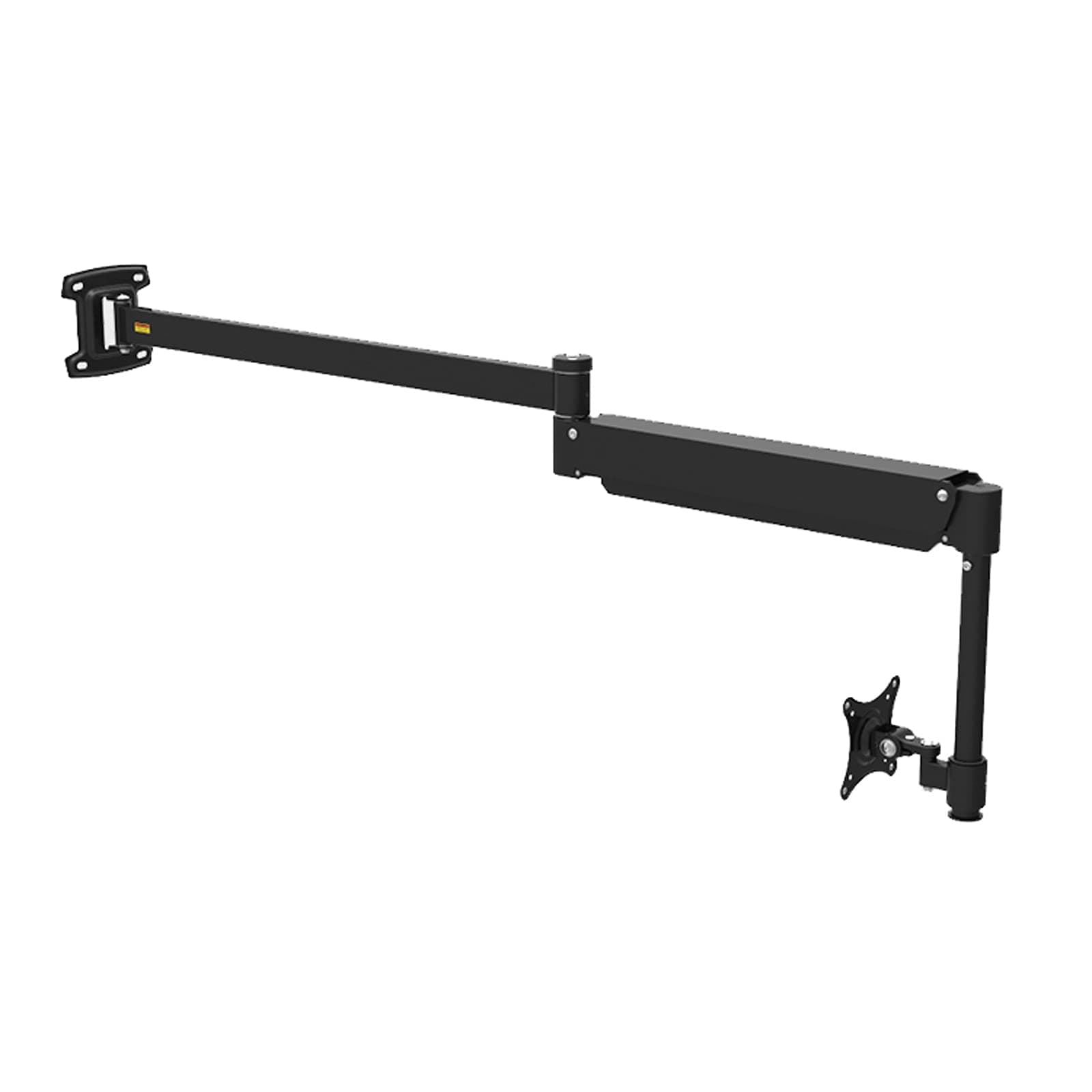 Monitor Arm Stand Heavy Duty Wall Mount Monitor Stand Arm Extra Long LCD Monitor Stand Mount Arm Adjustable Wall Mount Monitor Stand with Gas Spring for 15-27''Monitors Monitor Arms Stand
